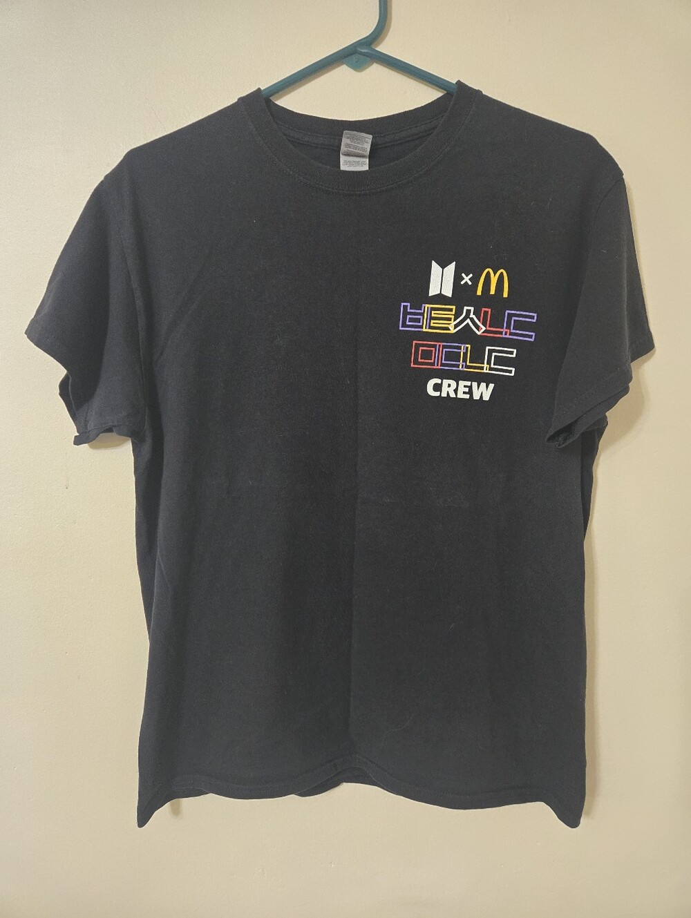 BTS X McDonald's Crew Shirt - Size Medium